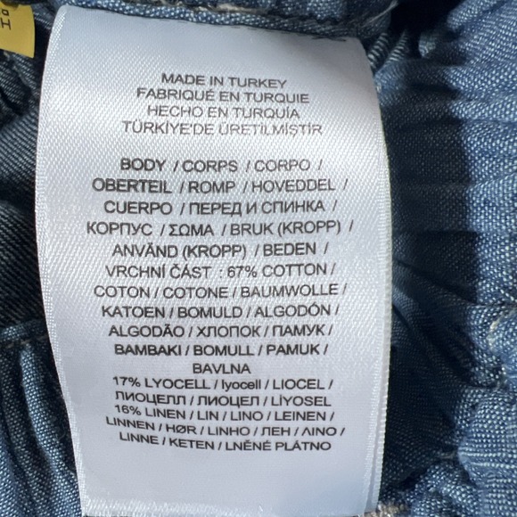 Polo Ralph Lauren Pants Women's 24 Tencel Linen Jogger Elastic Waist Belted - Picture 10 of 10